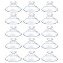 ALLY-MAGIC 15PCS Suction Cups, Plastic Sucker Pads Without Hooks for Outdoor, Kitchen, Bathroom, Window, Mirror, Home Decoration and Organization Y6-BLXP (20MM)