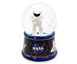 Silver Buffalo NASA Astronaut Light-Up Mini Snow Globe | 2 Inches Tall