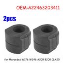 Front Stabilizer Bushing Kit Parts Sway Bar A2463203411 Black Fittings