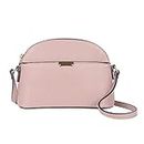 Emperia Small Cute Faux Leather Dome Series Crossbody Bags Shoulder Bag Purse Handbags for Women, Ava - Blush, One Size