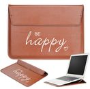 Be Happy Sleeve Pouch Bag Case For Apple MacBook Air Pro M1 M2 iPad Laptop Tab