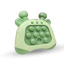 MABLE Pop it Pro Game, Fidget Toy with Music for Kids Girl & Boy, Four Modes and Electronic Speed Push Game for Stress Relief and Brain Exercise, Ideal for 3+ Years, Kid Boys and Girls [Green]