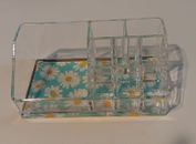 Small Acrylic Storage Organizer for Cosmetics/Makeup/Beauty Essentials,  9 Slots