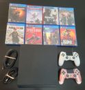 PlayStation 4 Slim 1TB Console 8 Game 2 Controller MEGA BUNDLE! TESTED!  🔥 