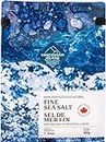 Sea Salt - 300g Bag of All-Natural fine Grain sea Salt - Hand-Harvested on Vancouver Island - High in Minerals - Perfect for Cooking, Baking, Seasoning, brining and Fermenting