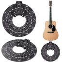 Circle Of Fifths Wheel Guitar Chord Wheel Wooden Melody Tool Musical Instruments