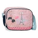 Enso Bonjour Toiletry Bag Two Compartments, Pink, Bandolera Dos Compartimentos, Enso Shoulder Bag