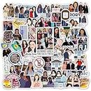 80 PCs Gilmore Girls Stickers for Laptop Journal Mobile Phone Girls Womens Diary Decoration Scrapbooking Sticker