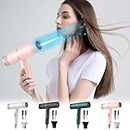 𝐇𝐚𝐢𝐫 𝐃𝐫𝐲𝐞𝐫 with Nozzle for Women Men - Portable High-Power Hairdryer, Fast Drying High-Speed Low Noise Blow Dryer for Home, Travel, Hair Care Without Damaging Hair Daily Deals of The Day