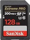 SanDisk 128GB Extreme PRO SDXC UHS-I Memory Card - C10, U3, V30, 4K UHD, SD Card - SDSDXXD-128G-GN4IN