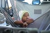 Kolyok Car Nap for Baby in car | Car Bed for Kids | Car Cradle for Baby | Portable Car Cradle Hammock | Car Travel Jula | Hangers and Carry Bag Baby onboard Sticker