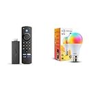 Fire TV Stick with Wipro 9W LED Smart Bulb Combo