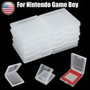 10 Clear Protective Game Cartridge Storage Cases for Nintendo Game Boy Color GBC