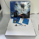 Sony PS4 Star Wars Battlefront II Limited Edition Console BOXES + PACKAGING ONLY