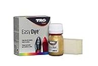 TRG The One - Tinte para Calzado y Complementos de Piel | Tintura para zapatos de Piel, Lona y Piel Sintética con Esponja aplicadora | Easy dye 405 Oro, 25ml