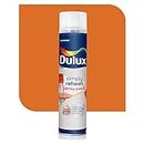 Dulux Simply Refresh Spray Paint | DIY, Quick Drying with Gloss finish for Metal, Wood, and Walls - 400ML (Deep_Orange)