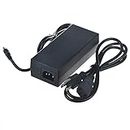 SLLEA 19V AC/DC Adapter for Fuhu Nabi Big Tab HD 20" 24" 20 Inch 24-Inch Tablet PC 19VDC 19.0V Power Supply Cord Cable PS Battery Charger Mains PSU