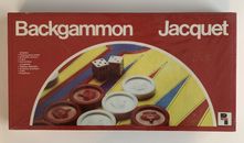 Vintage 1970s Backgammon Jacquet Board Game By Playtoy Games Toy