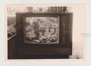 Instantánea de TV de colección electrónica de mediados de siglo instantánea abstracta inusual foto antigua