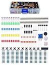 Quad Store - Mini Electronics Components kit with buzzer, button, leds, potentiometer, resistor, capacitor etc