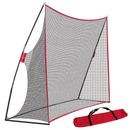 Huge Practice Golf Net for Outdoor Training, Hitting Net with Carry Bag