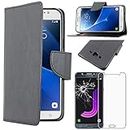 ebestStar - compatible with Samsung Galaxy J7 2016 Case SM-J710F J710H Wallet Case PU Leather Flip Cover with Card Slot Holder, Black + Tempered Glass Screen Protector [Phone: 151.7x76x7.8mm, 5.5'']