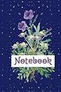 Notebook 5.4" x 8.4", Journal for Women, Cute Blooming Floral for Gifts, Office, School Supplies: Notebook 5.4" x 8.4"