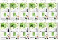Areon Clima Deodorante Ambiente Mela Verde Filtri Condizionatori Profumati Casa ( Green Apple Set di 12 )
