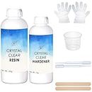 Artich Epoxy Resin Art Kit Crystal Clear Epoxy Resin And Hardener high gloss finish, non-toxic, UV Resistant (300ml)