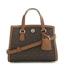 Michael Kors Chantal XS Handbag, Bag Women, Brown/Acorn, Taille Unique