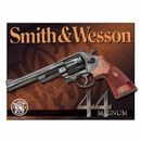 Smith & Wesson 44 Magnum Metal Tin Sign Retro Pub Bar 40.5 x 31.5 Genuine USA