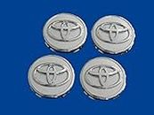 Toyota Genuine 30 Series Prius Aluminum Wheel Center Cap Ornament, Set of 4