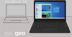 Intel GeoBook 1E Windows 10 computer portatile ex licenza demo