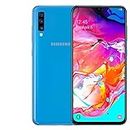 Samsung Galaxy A70 128GB / 6GB SM-A705M / DS 6.7" HD + Infinity-U 4G / LTE Smartphone Unlocked Usine (International Version) (Bleu)