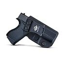 IWB Tactical KYDEX Gun Holster Pistola Softair Fondine Fits: Glock 43 43X Pistol Case Inside Concealed Carry Holster Guns Accessories (Black, Right Hand Draw (IWB))