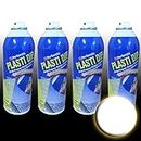 4 x Performix PLASTI DIP ® Aerosol Spray - White Matt - 311g