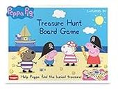 Funskool Games - Peppa Treasure Hunt Game, Classic Board Game for Kids and Family, 2-4 Players, 3 & Above