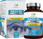Macu XL - Lutein and Zeaxanthin Eye Supplement for Vision Health 6 Month Supply