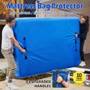 Ultra Thick Mattress Bag Waterproof Protector Storage Easy Moving Dust Cover