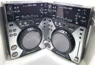 Par de tocadiscos Pioneer CDJ 400 CDJ-400 tocadiscos reproductor de CD MP3