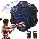 FICTOR Music Boxing Machine Smart Boxing Music Workout Machine with Boxing Gloves Punch Mat Home Electronic Boxing Training Equipment