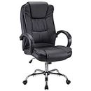 T-THREE.High Back Ergonomic Office Chair Swivel Chair,Large Seat with Tilt Function Computer Chair,PU Leather Gaming Chair