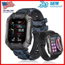 Smart Watch Impermeabile Tattico Militare Uomo Orologio da polso Sport Fitness Tracker