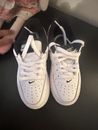 Nike White Boys Shoes .# Kids . Size 10 .4 To 5 Years Old
