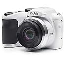 Kodak PIXPRO AZ252 Point & Shoot Digital Camera with 3 LCD, White