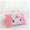 My Melody Plush Bed Pillow Case Cover Bedroom Pillowcase Cute Anime Kuromi new