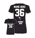Custom V Neck T Shirts - Design Your Own Jerseys for Women - Personalized Team Uniforms