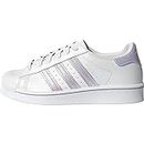 adidas Originals Superstar Sneaker, White/White, 3 US Unisex Little Kid