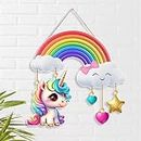 Nupur Studios®“ Playful Unicorn with Cloud” Wooden Wall Hanging/Decorative Item/Kids Room/Gifts/Living Room/Modern Decor Items/Home decor/Living Room/Wall Hanging/Decor/Offices/Decoration