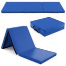 6 FT Tri-Fold Fitness Exercise Thick Mat Gym Removable Zippered Cover w/ Handle